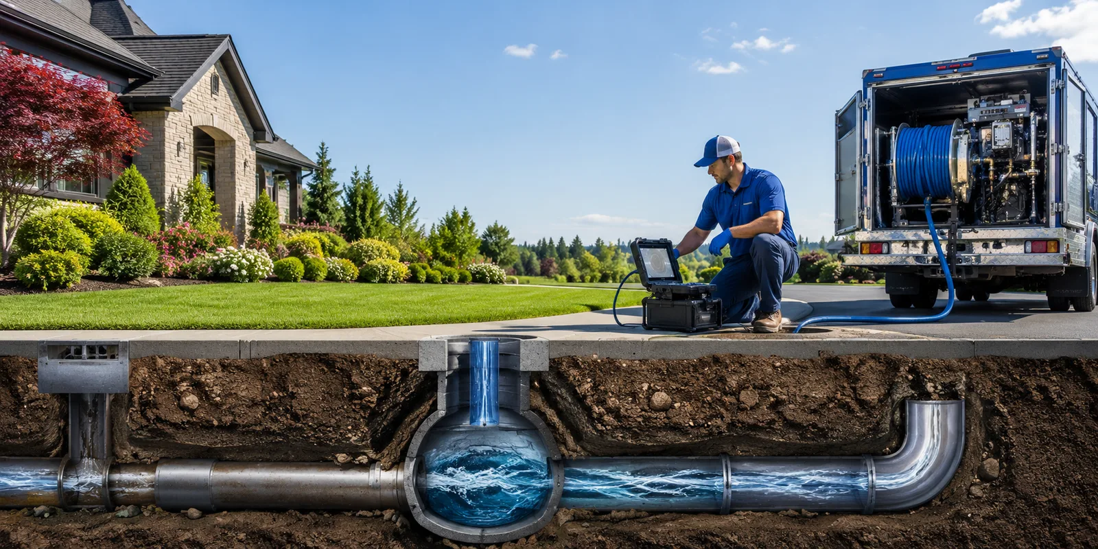 Drainage restoration information for Paden City, WV